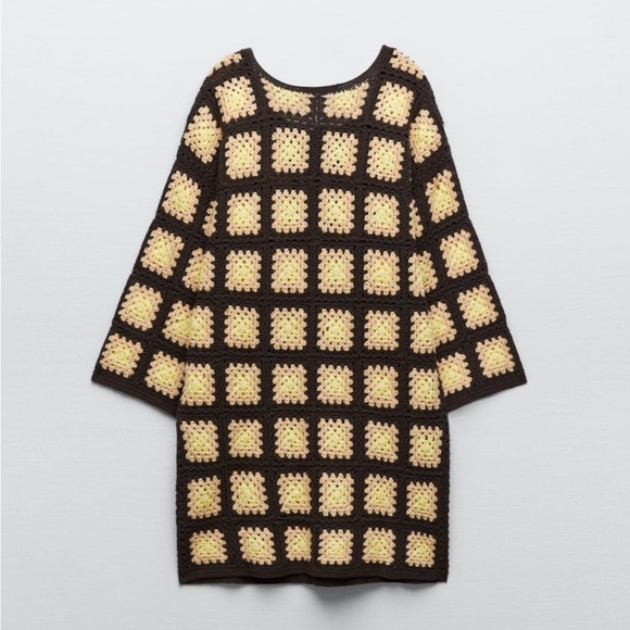 Zara Dresses Zara Crochet Knit Dress Limited Edition Nwt Poshmark